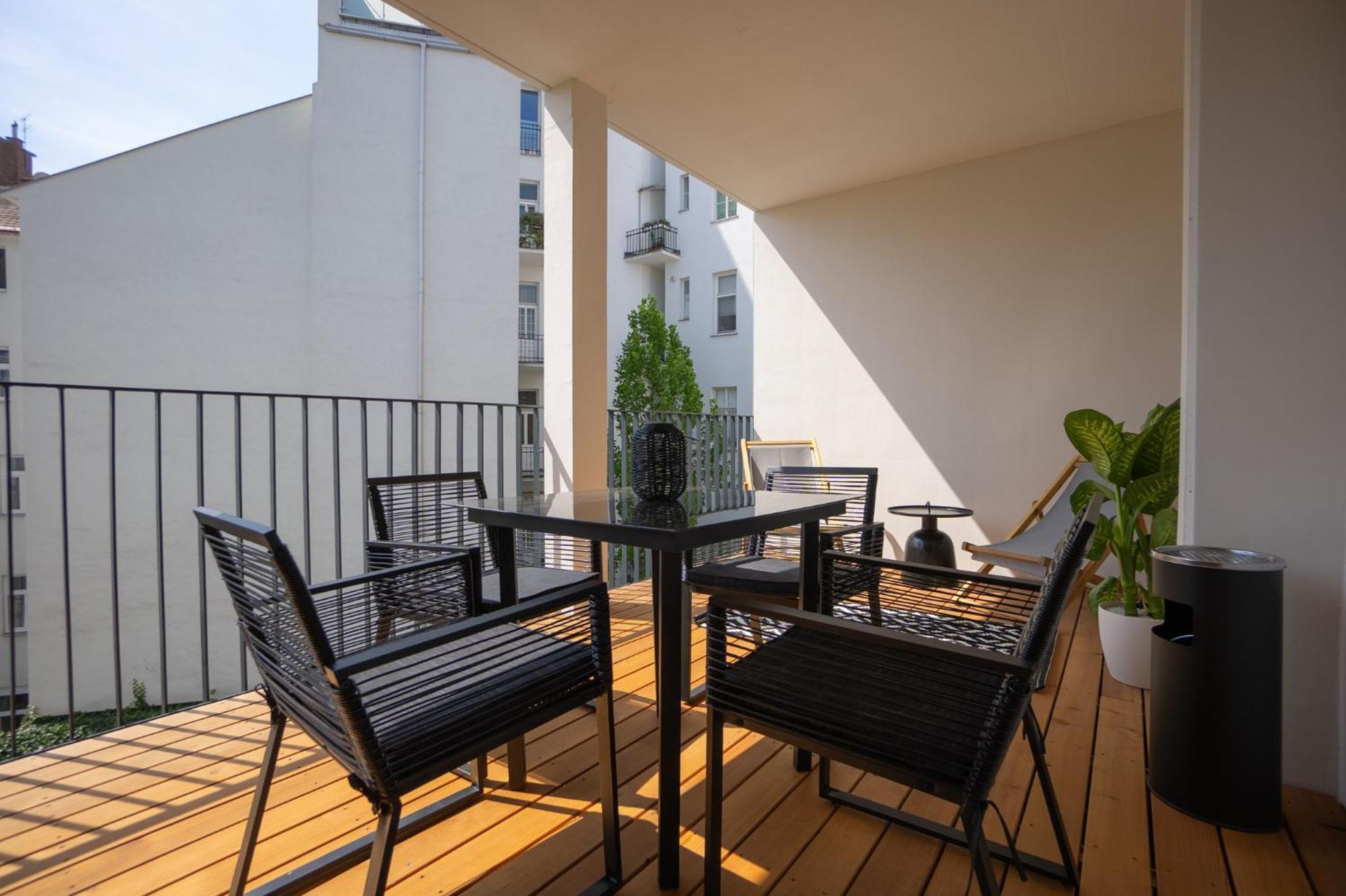 Bright Stylish Apartment With A Huge Terrace In A Top Location 维也纳 外观 照片