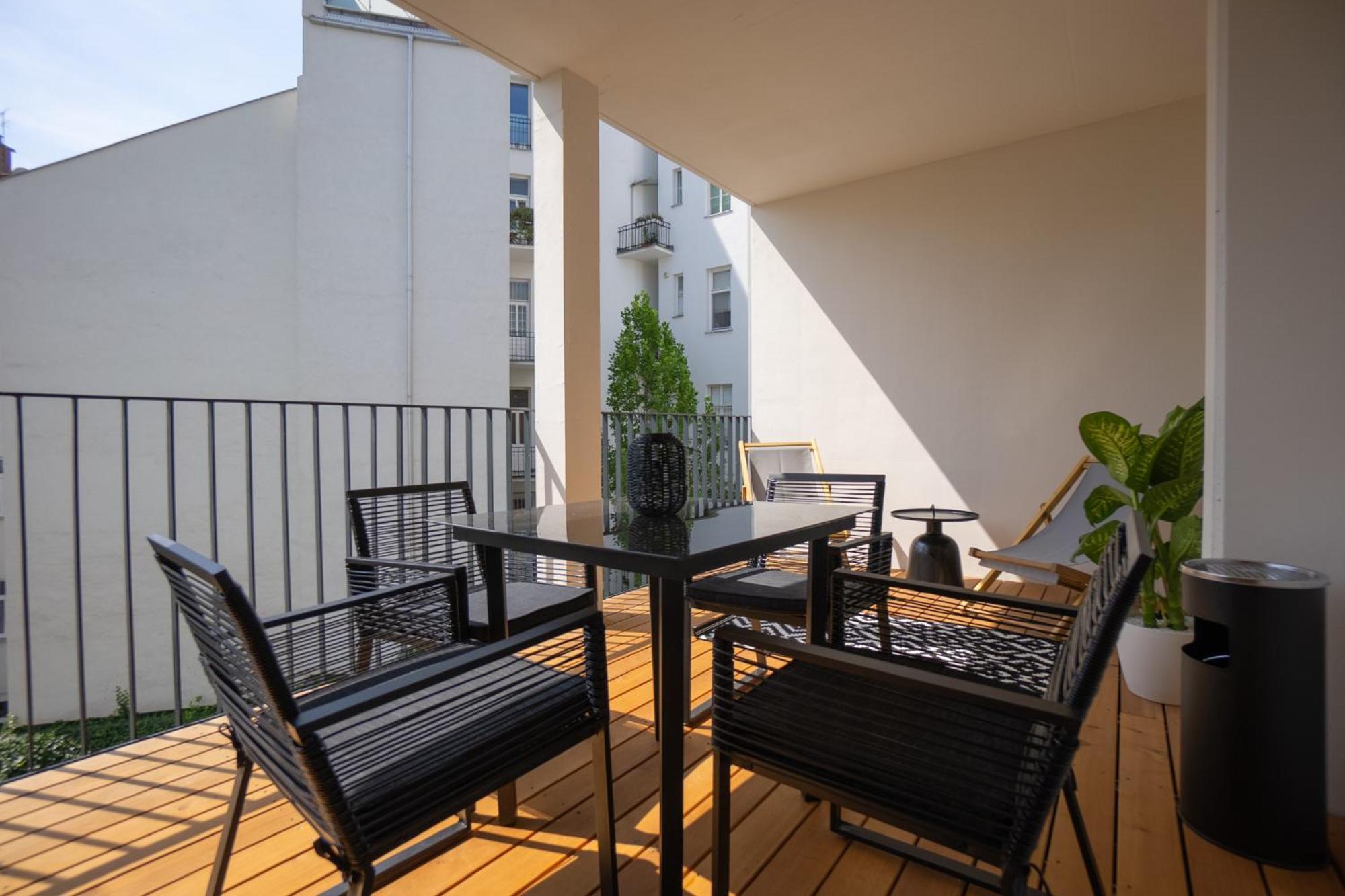 Bright Stylish Apartment With A Huge Terrace In A Top Location 维也纳 外观 照片