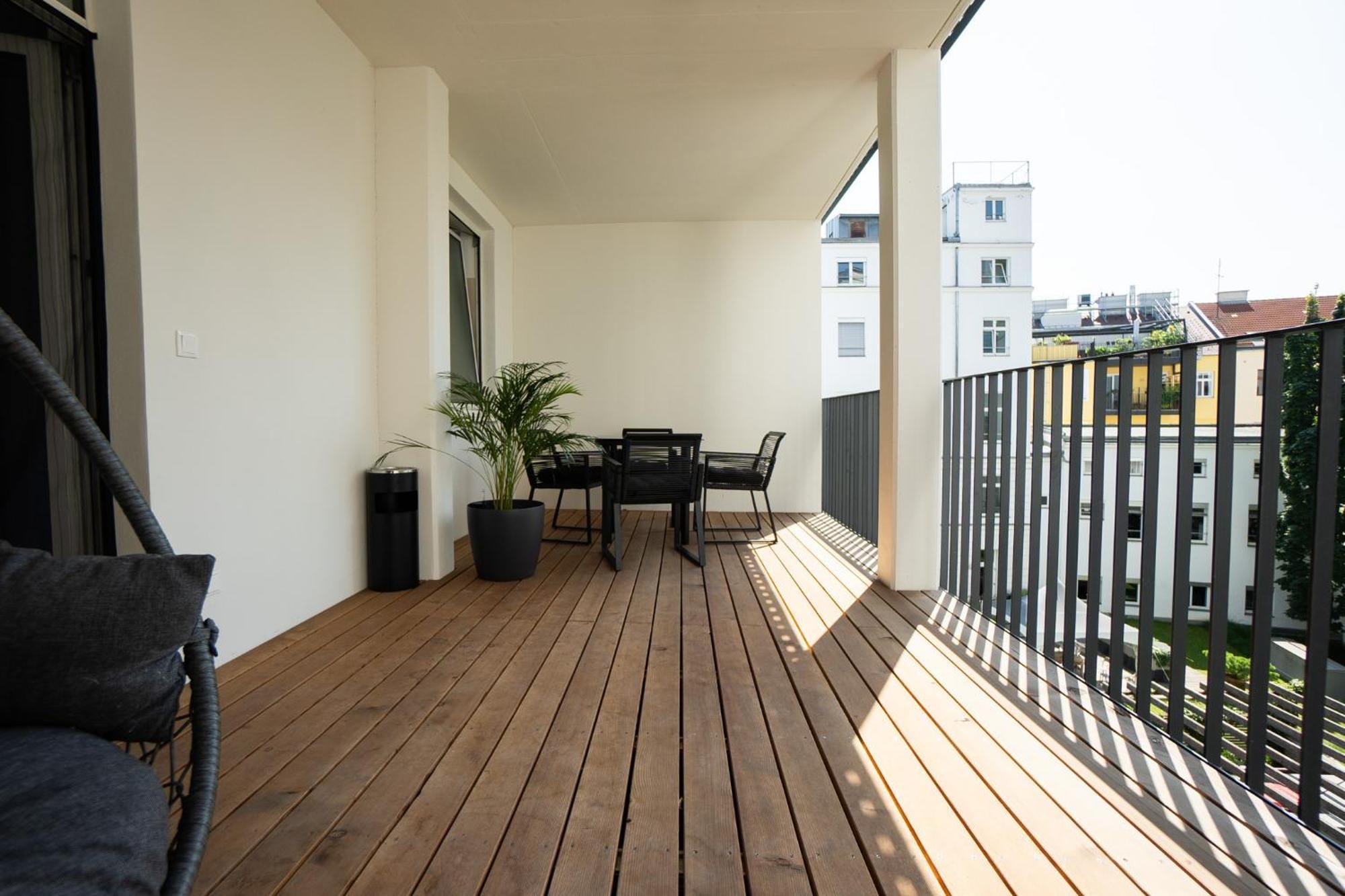 Bright Stylish Apartment With A Huge Terrace In A Top Location 维也纳 外观 照片